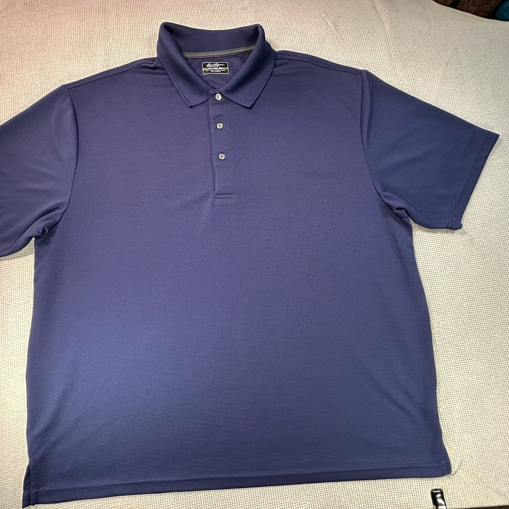 Ben Hogan Performance Polo Mens 3XL Navy Short Sleeve Golf‎ Shirt